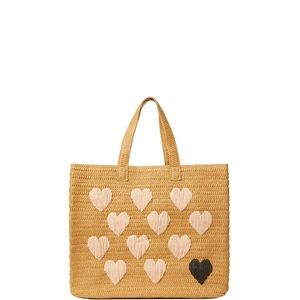 Btb Los Angeles be mine straw tote